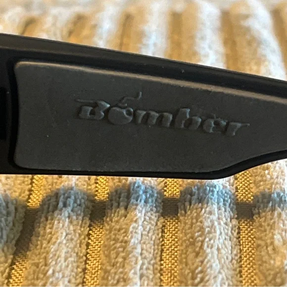Bomber Boogie Bomb Black Rectangle Bg103 Sunglasses 138-0-150 - Picture 4 of 11